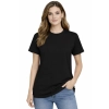 Damska koszulka T-shirt 100% miękka bawełna czarna roz. M